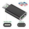 USB Type C на Micro USB Female Адаптер-Разъем для Телефона Samsung Xiaomi Конвертер Micro Male на Type C Адаптер Зарядного Кабеля