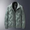 Men's Down Jacket Winter Casual Stand-up Collar Thickened Warm Winter Clothes Large Size White Duck Down Jacket Men