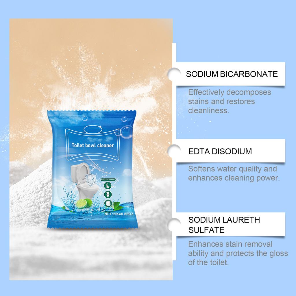 Household Toilet Bowl Cleaner Powerful Foaming Toilet Bowl Cleaner for Toilet Flushing Dirt Odor