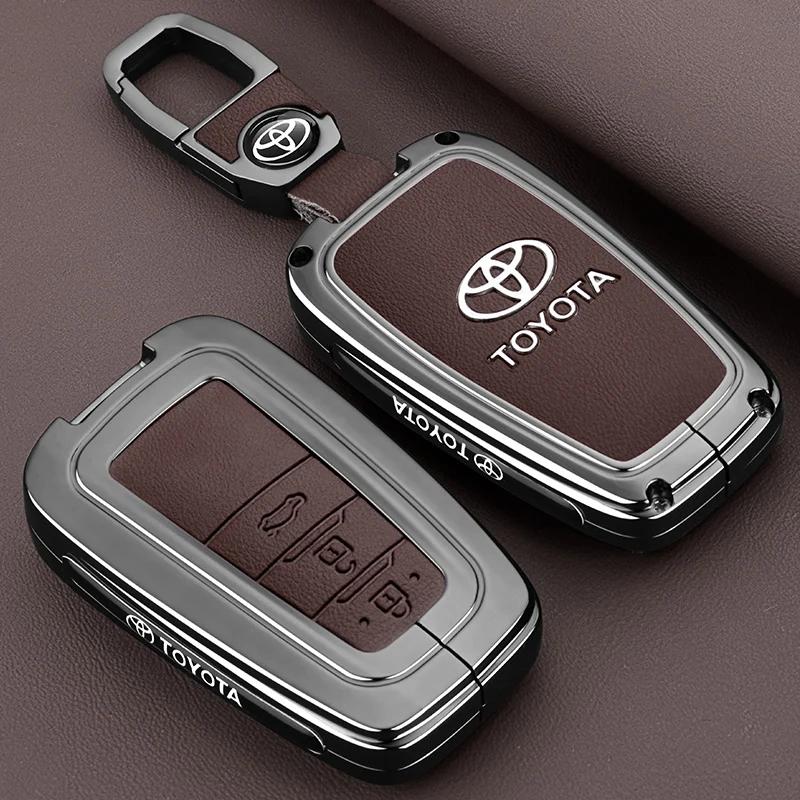 Suitable for 2024 Toyota Camry Key Set 19-24 Special Dual Engine Luxury Edition Car Metal Buckle Case for Men