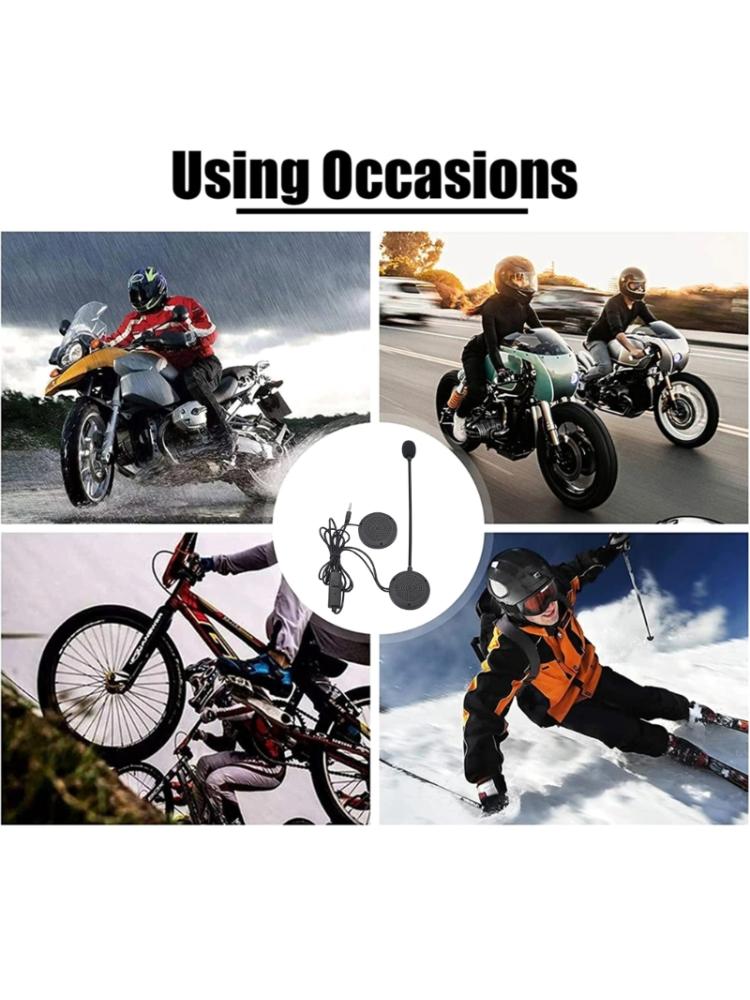 Модернизированная гарнитура с динамиками и кнопочным микрофоном Беспроводные шлемы Коммуникационные мотоциклетные шлемы Auios с переключателями