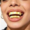 Realistic Look Teeth Grillz Glossy Teeth Caps Jewelry Grillz Set  Street