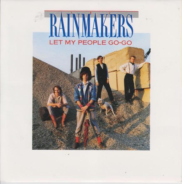 7-дюймовая пластинка RAINMAKERS - Let My People Go-Go MER238 Mercury 1987 UK Rock Б/у