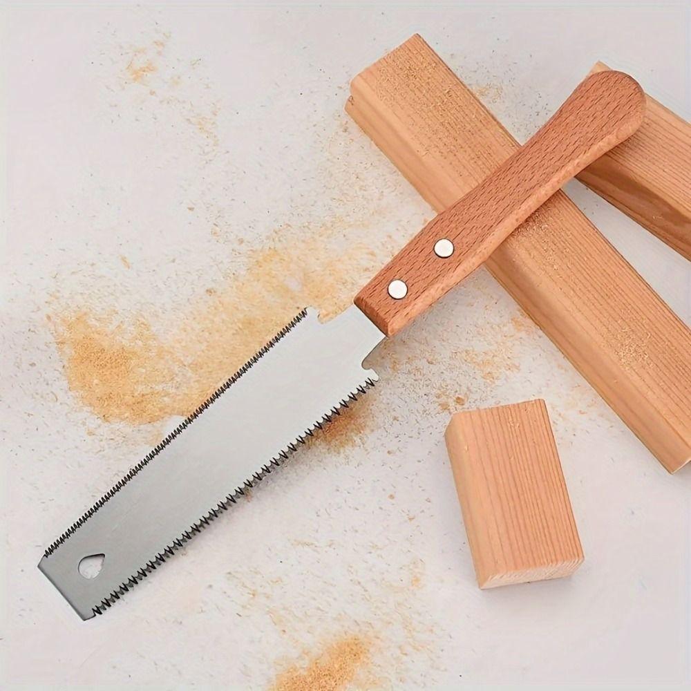 Durable Hand Pull Saw Flexible Straight Edge Saw Wood Cutting Tool Flat Cut Saw  Carpenter