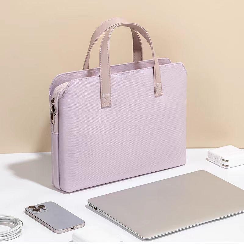 Компьютерная сумка для женщин, новая портативная сумка для поездок на работу, высококачественный внешний вид, нишевая официальная сумка для документов для работающих студентов колледжа, посещающих занятия