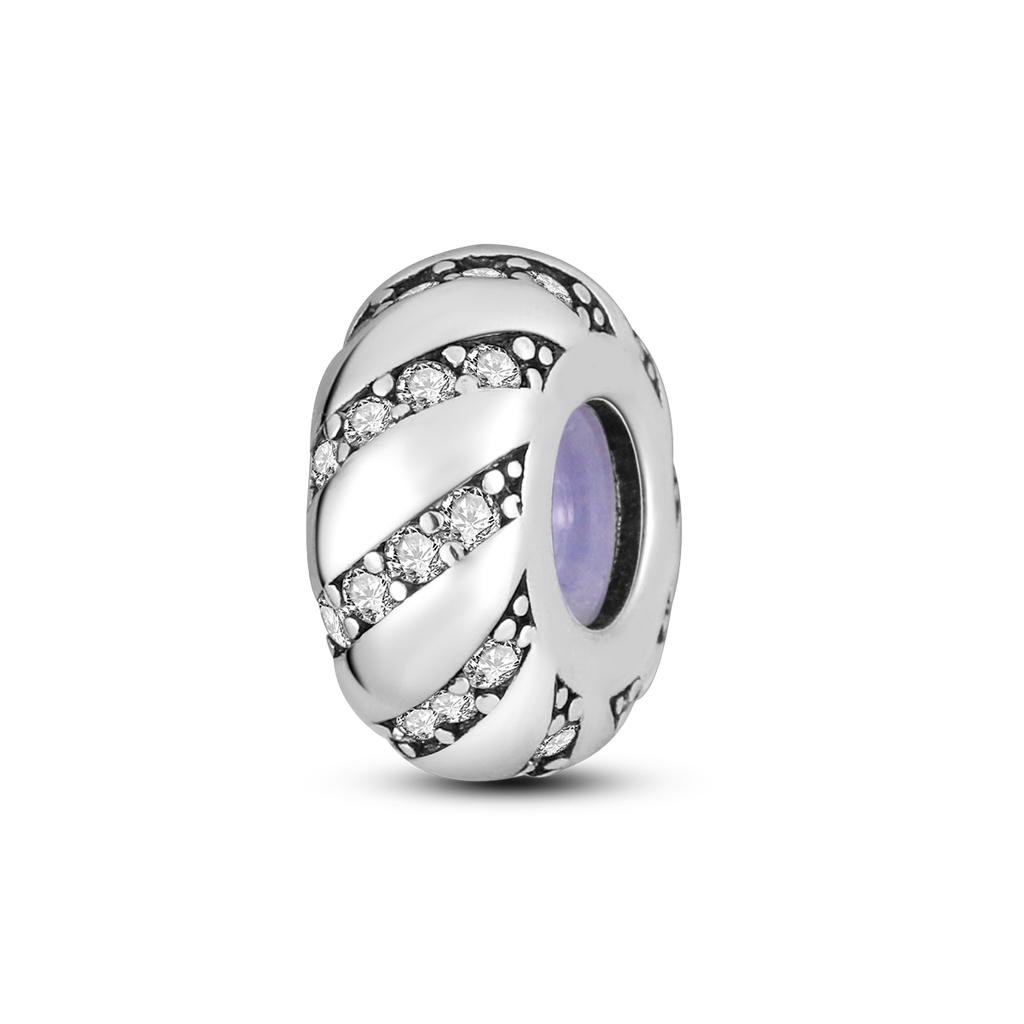 Силиконовые разделительные бусины с медным покрытием, силиконовые стопорные шармы-разделители, подходят для оригинального браслета Mula, DIY украшения