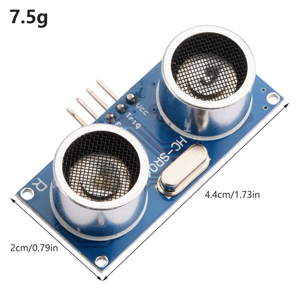 Ультразвуковой датчик расстояния HC-SR04 DC 5V, 2 см ~ 450 см, высокоточный датчик расстояния 0,3 см, ультразвуковой прибор для измерения расстояния