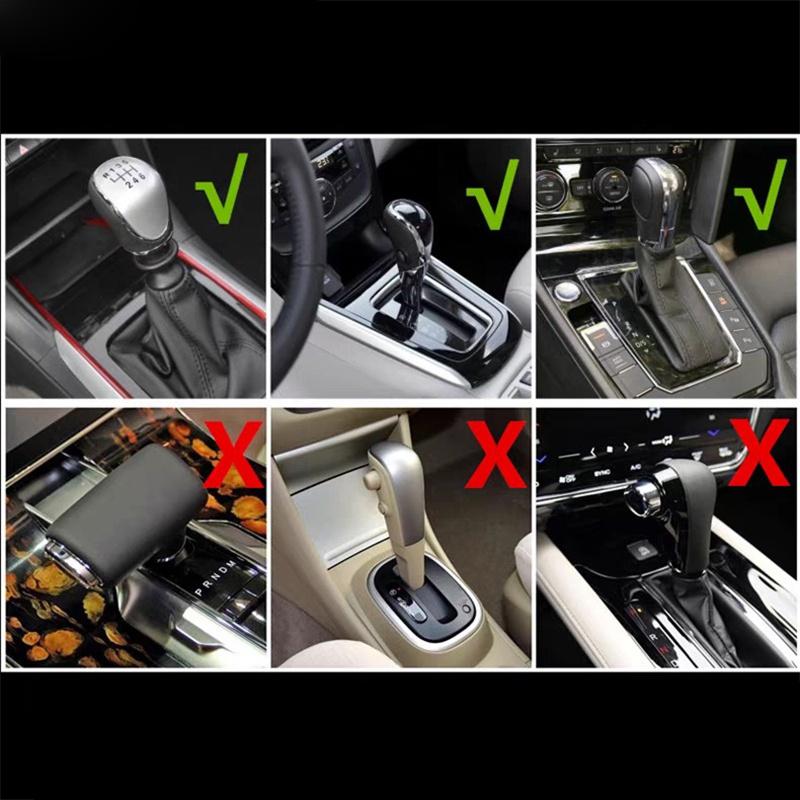 NEW Universal Car Shift Handle Covers Non-Slip Change Lever Gearshift CoverFor Peugeot 206 3008 2008 308 408 207 307 508 301 208