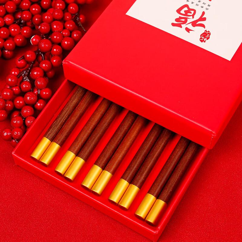 Подарочный набор палочек для еды Jinlan Spring из дерева Венге
