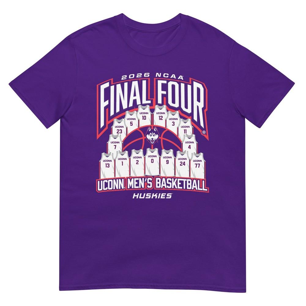 Uconn Unisexs Basketball Final Four TShirt