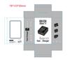 4-портовое USB автомобильное зарядное устройство 3A со светодиодной подсветкой для спецификаций ЕС/США, совместимое с планшетами и телефонами