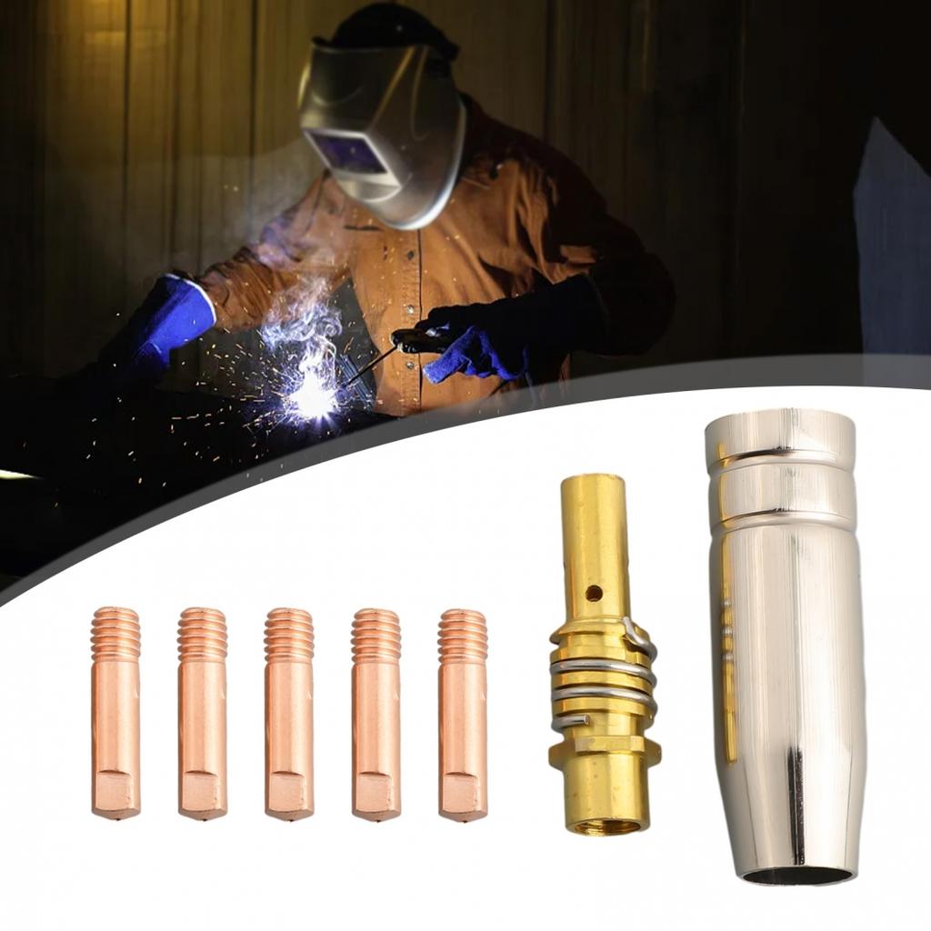 Сопло для MIG-сварки Защитное сопло 7 шт. Токопроводящее