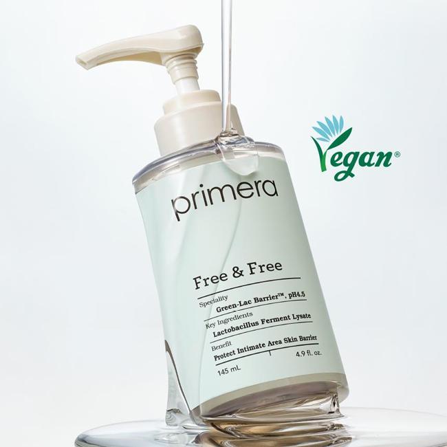 PRIMERA Free & Free Feminine Cleanser Gel 145ml Single / Set