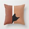 Nordic Abstract Geometry Simple Leaf Plant Art Print Pattern Cushion Cover Home Living Room Sofa Decoration Pillow Pillow Cover