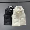 Large Women's Vest Top Vest Autumn Winter New Loose Down Cotton Sleeveless Coat