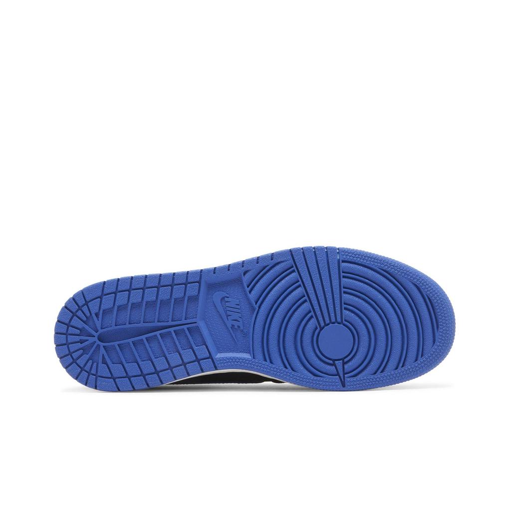 Air Jordan 1 Retro Low OG BG 'Royal' (Unisex) Black / Varsity Royal-Sail Kids' Basketball Shoes 709999 004