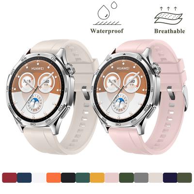 Силиконовый ремешок для часов Huawei Watch GT5 Pro Ultimate GT5/4/3/2 46 мм, ремешок для Huawei GT3 Pro GT Runner 22 мм, универсальный ремешок