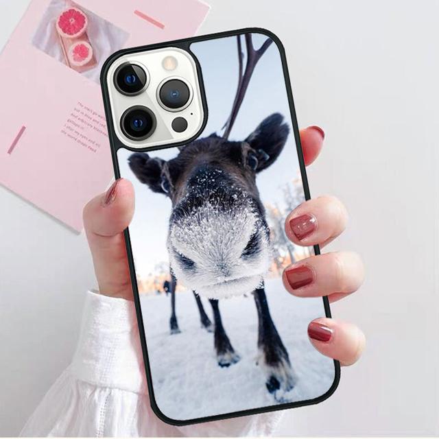 Чехол-ракушка с оленем для iPhone 17 Air 15 16 14 13 12 Pro Max 11 Pro Max Plus Чехол для телефона