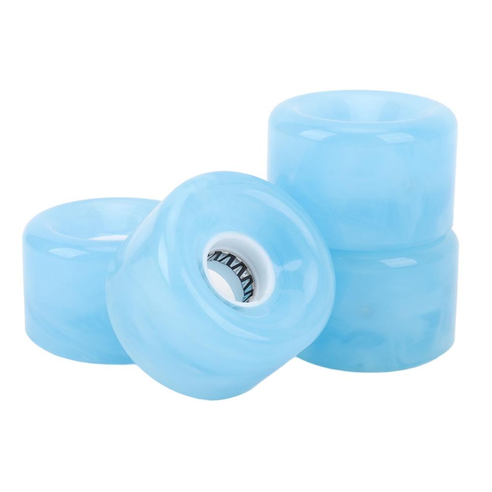 4Pcs 78A Hardness Skateboard Wheel Set 65x43mm Skateboard Replacement Wheels Street Wheels