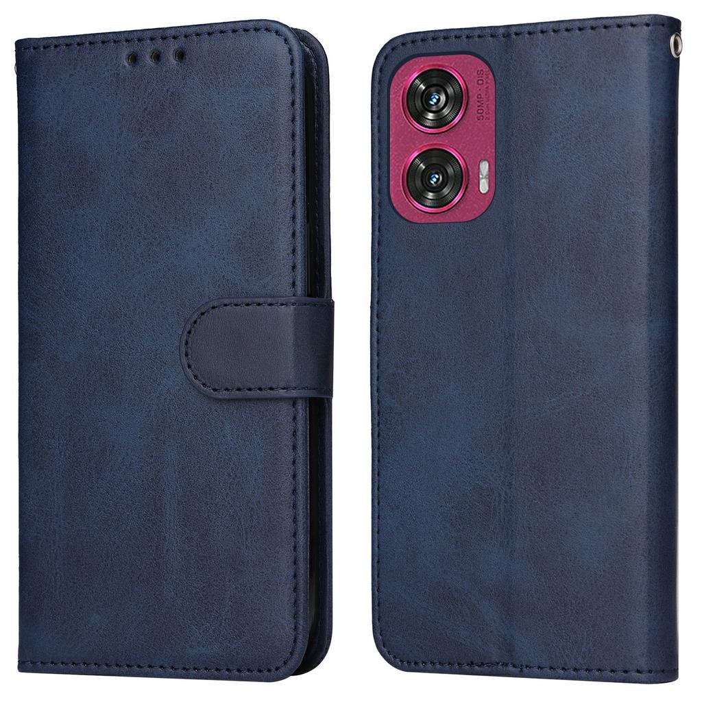 For Motorola Edge 50 Fusion 5G Case Wallet PU Leather Folio Flip Phone Cover