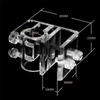 Large Pipe Water Tube Fixed Clip Acrylic Material Easy To Install Hose Bracket Inlet and Outlet Pipe Water Pipe Holder Fish Tank