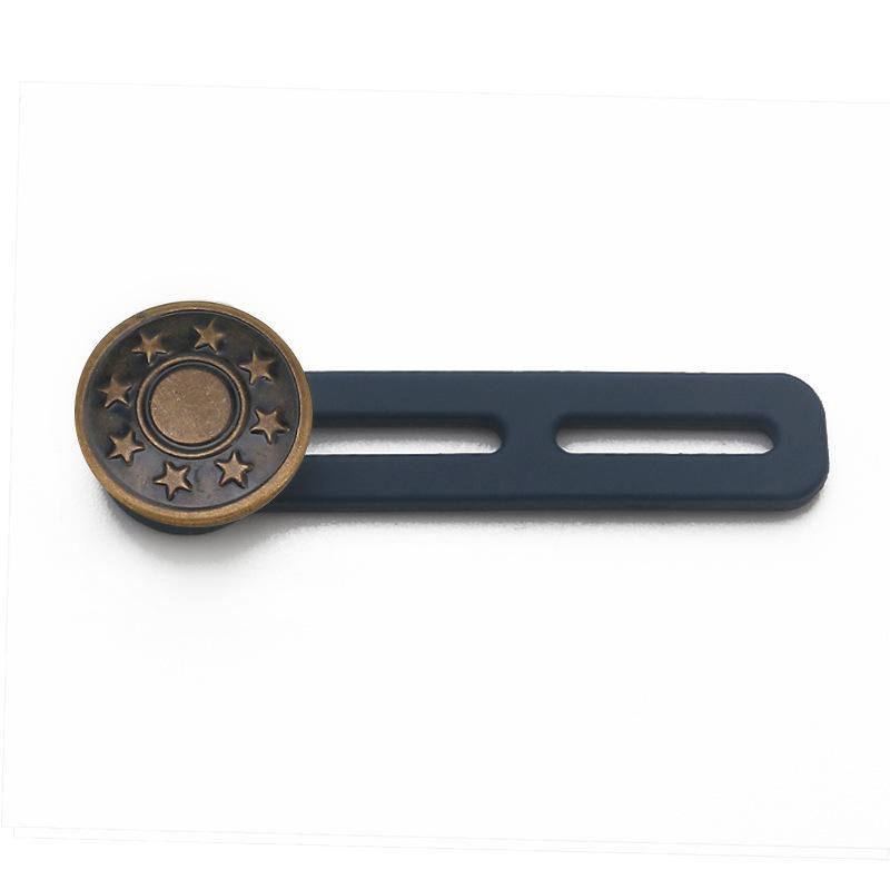 Waist Expansion Button Artifact Metal Nail-free Seam-free Button Removable Adjustable Telescopic Button Jeans Extension Button