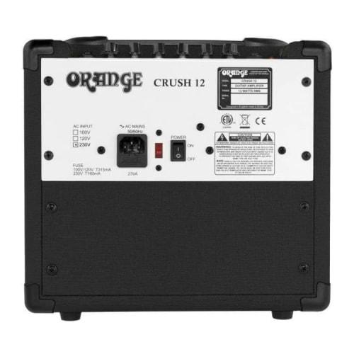 ORANGE Crush 12W Guitar Amp 1 X 6" Combo Guitar Amplifier CRUSH 12 Black