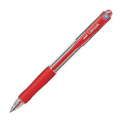 Mitsubishi Pencil Oil-Based Ballpoint Pen Berry Raku Knock SN-100-05 Red 15