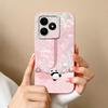 Чехол для Realme Note 50 60 Милый панда Буква Мягкий жидкий силикон Чехол для телефона Для Oppo Realme Note50 Полная защита Задняя крышка