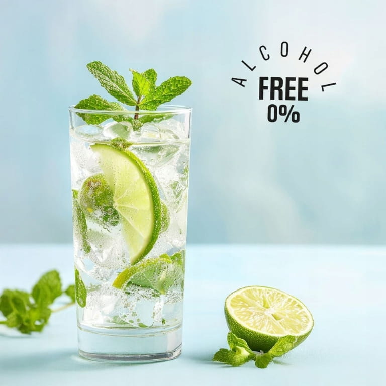 Mojito soda fountain syrup 500ml, mint and lime refreshment without alcohol