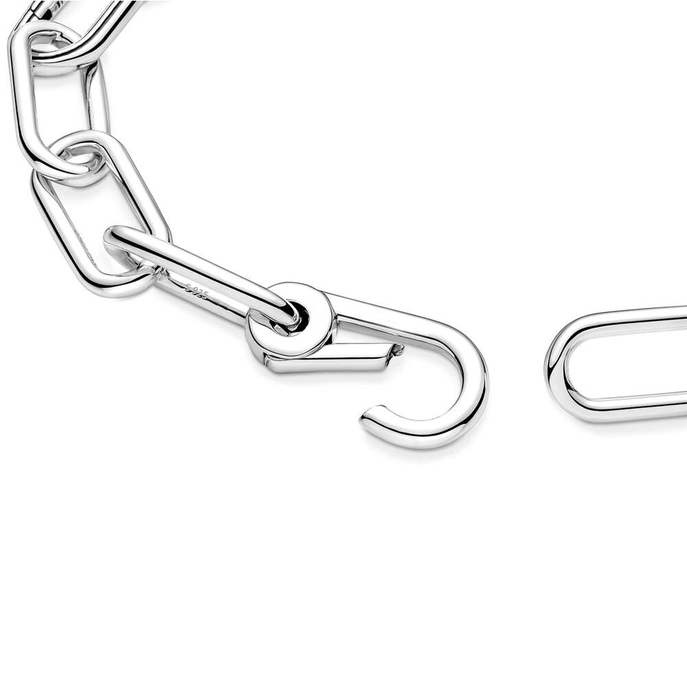 SS925 Silver ME Браслет-подвеска Простой модный браслет DIY с тканевой сумкой