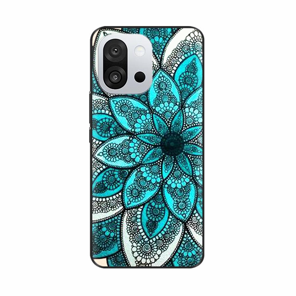 For OnePlus 13T Case Phone Case Soft Silicone Bumper Cover For OnePlus 13T Cases for One plus 13 T Flowers Fundas Capa