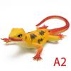 Soft Rubber Reptile Model Toy Squeaking And Vocal Lizard Tricky Vent Toy