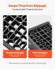 Car Ramps, 2 PCS 9072 kg GVW Capacity, 65 mm Lift Height, Portable Low Profile Car Service Ramps for Home Garage Maintenance & Oil Changes, Heavy Duty
