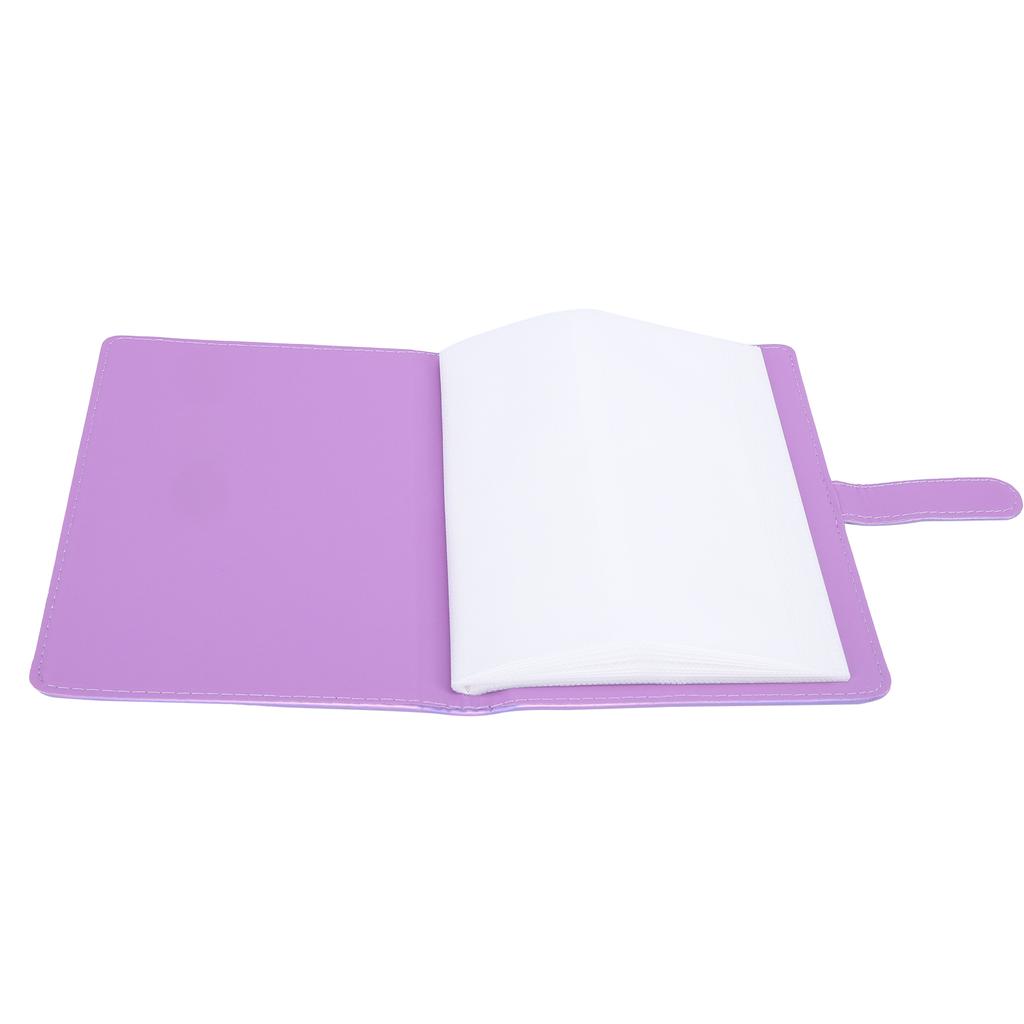 Mini Photo Album for 3Inch Film 128 Pockets Photo Album for Instax Mini 11/9/8/7+ Film Purple