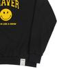 GRAVER [Унисекс] Толстовка с арочным логотипом Life Dot Smile_Черный
