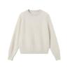 Jingdong Jingzao Women's 100% Cashmere Machine Washable Crew Neck Sweater