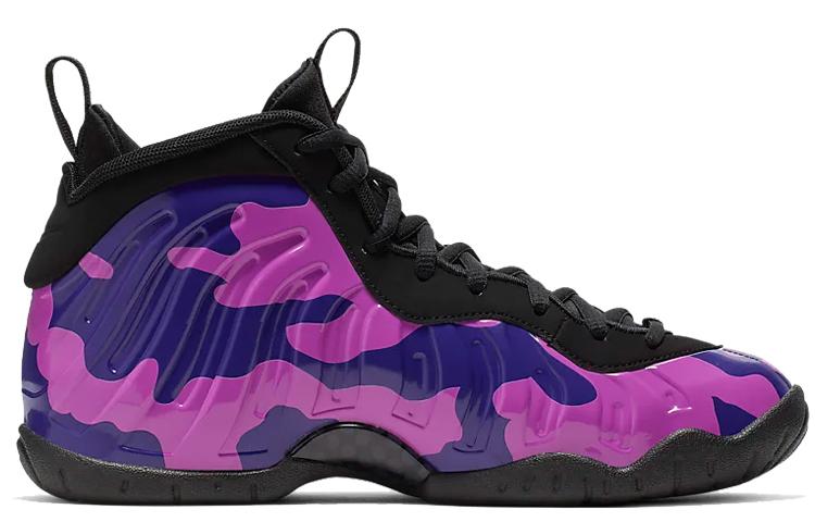 Nike Air Little Posite Pro Purple Camo (GS) Sneakers