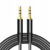 Audio cable jack 3.5 mm - jack 3.5 mm 1 m black Maxlife