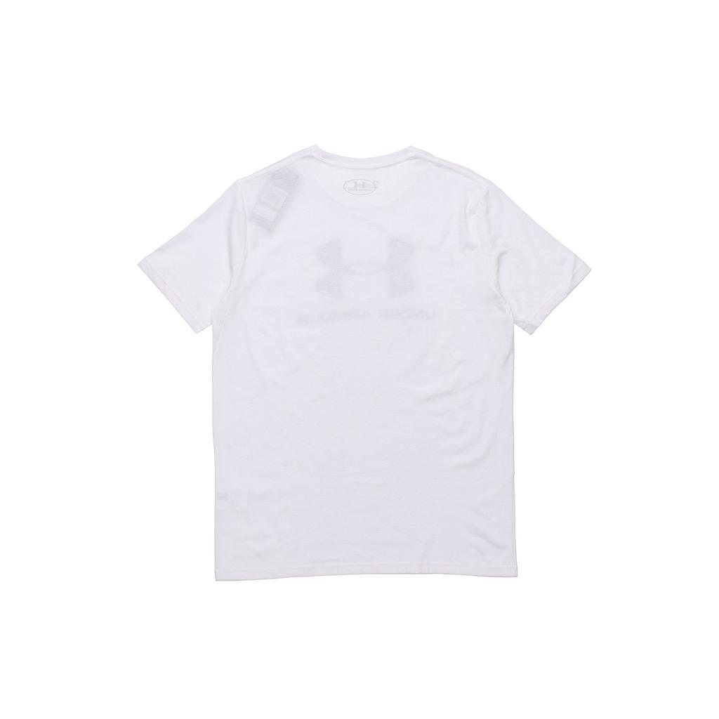 Under Armour Мужская футболка Sportstyle Training с короткими рукавами, белая 1329590-100