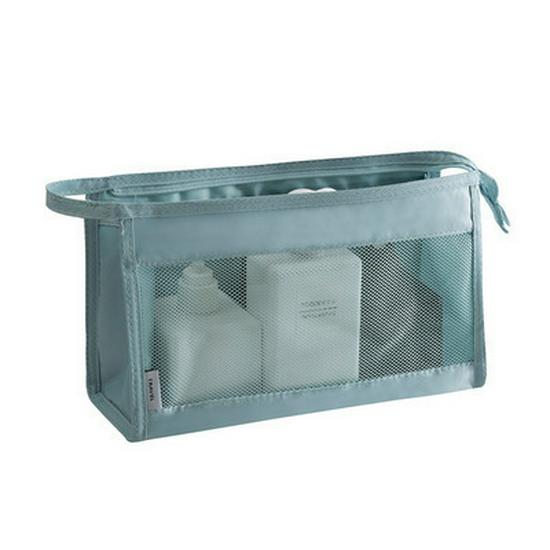 Женская дорожная косметичка и сумка для умывальных принадлежностей большой вместимости – Портативная и простая сетчатая сумка для хранения