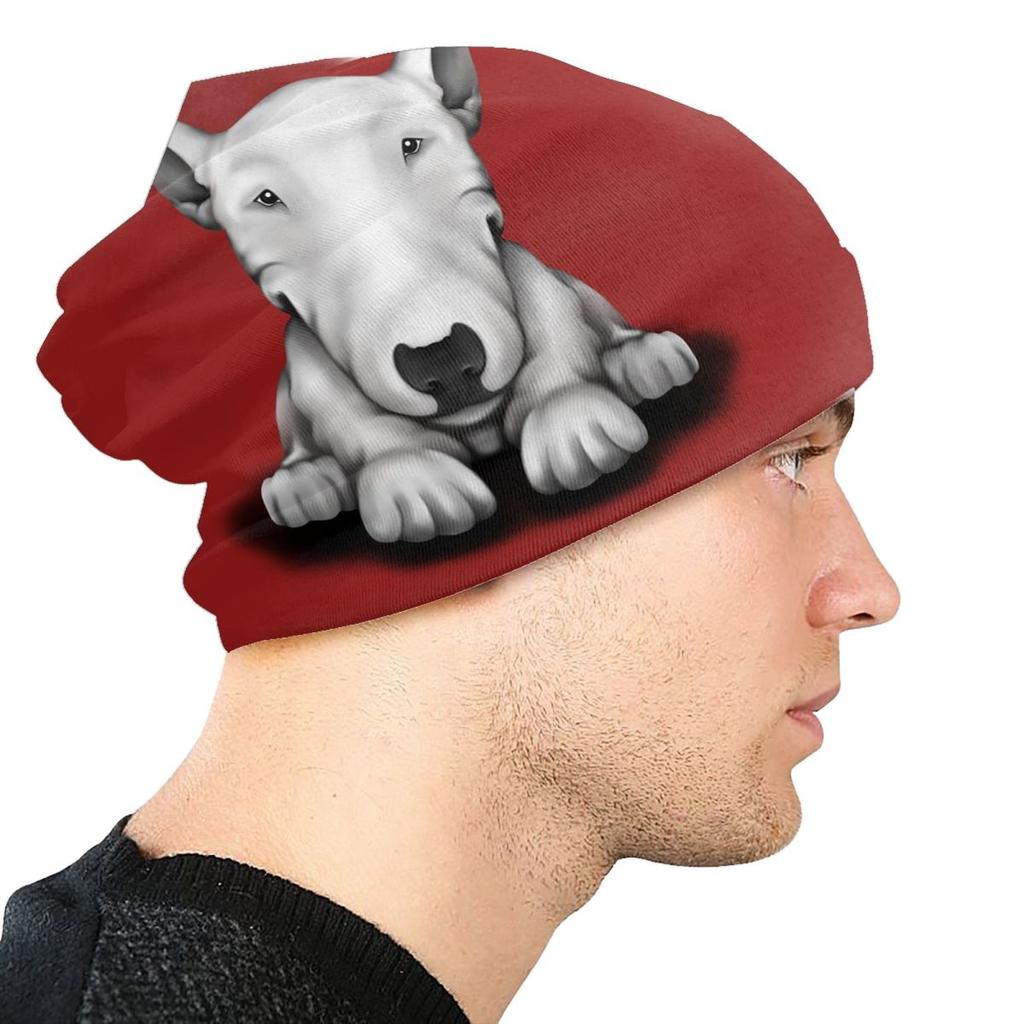 Английские шапки с черепами для бультерьера, уличная зимняя теплая женская вязаная шапка унисекс, шапка с капюшоном для животных, домашних питомцев, щенков