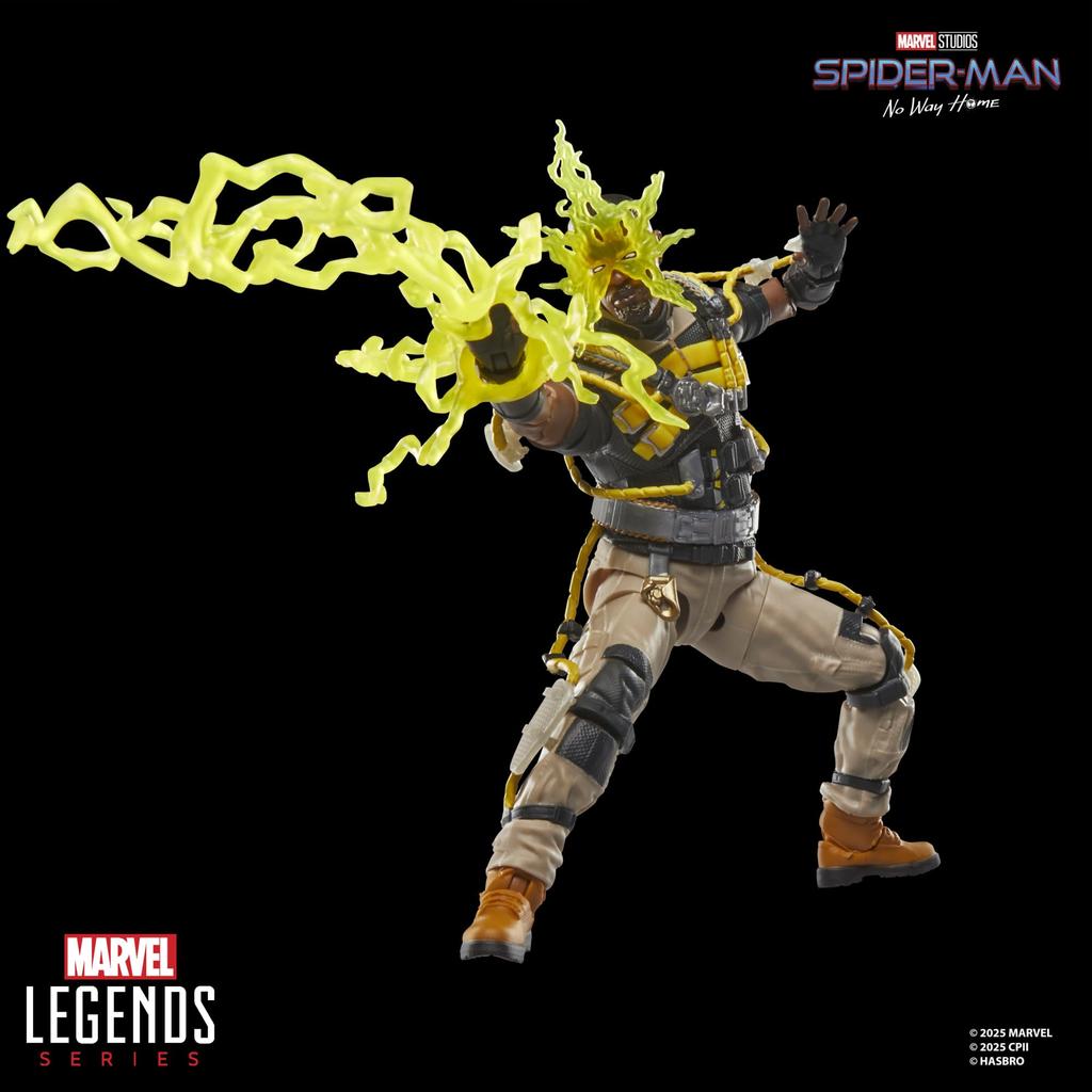 Hasbro Marvel Legends Серия No Way Коллекционная фигурка 15 см Аутентичный Электро, Человек-паук: Нет пути домой, G0595,
