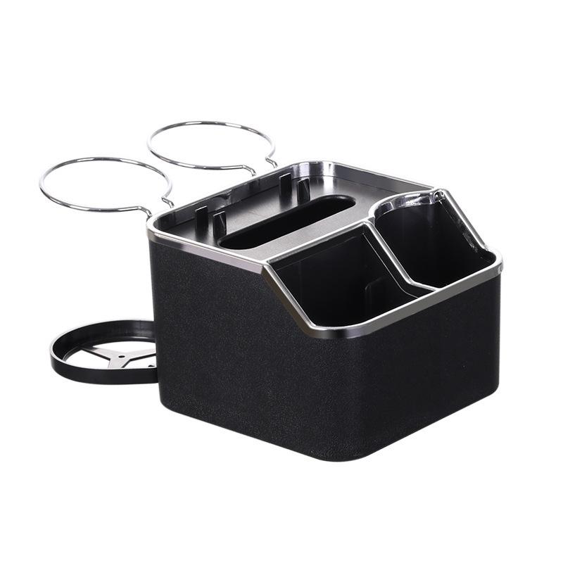 Multifunctional Car Armrest Box: Seat Center Console with Cup Holder & Tissue Storage