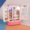 Children'S Play House Kitchen Large Simulation Refrigerator Freezer Spray Toys Boys And Girls Educational Birthday Gifts