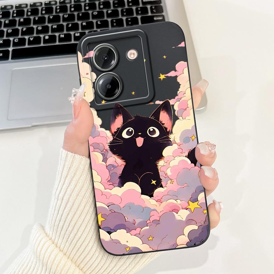 For Xiaomi Poco M7 Pro 5G Case Cute Rabbit Cat Cartoon Shockproof Silicone TPU Soft Cover on Xiaomi Poco M7 5G M 7 M7Pro 5G Capa
