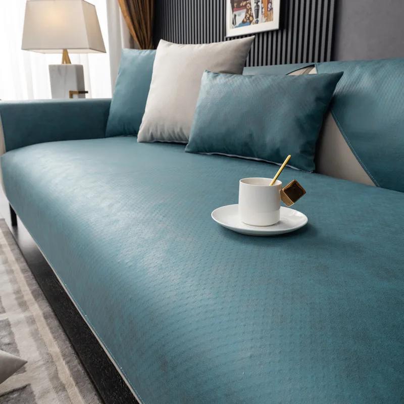 Водонепроницаемый коврик-полотенце для дивана, нескользящий L-образный угловой диван, чехлы для гостиной, Septuria, кошки, собаки, детские чехлы для диванов, протектор