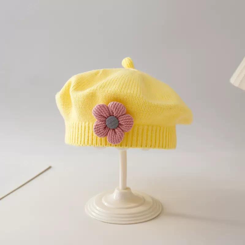 Детская шапка осень и зима шерстяная вязаная шапка детский берет милая супер милая для мальчиков и девочек шапка художника тренд