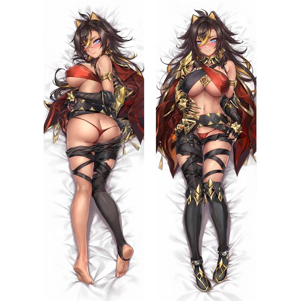 Genshin Impact Dehya косплэй аниме игра наволочка Dakimakura обнимающая наволочка для тела отаку наволочка
