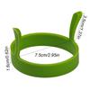 Creative Round Cooking Breakfast Fried Egg Mould Poacher Pancake Cooking Silicone Ring